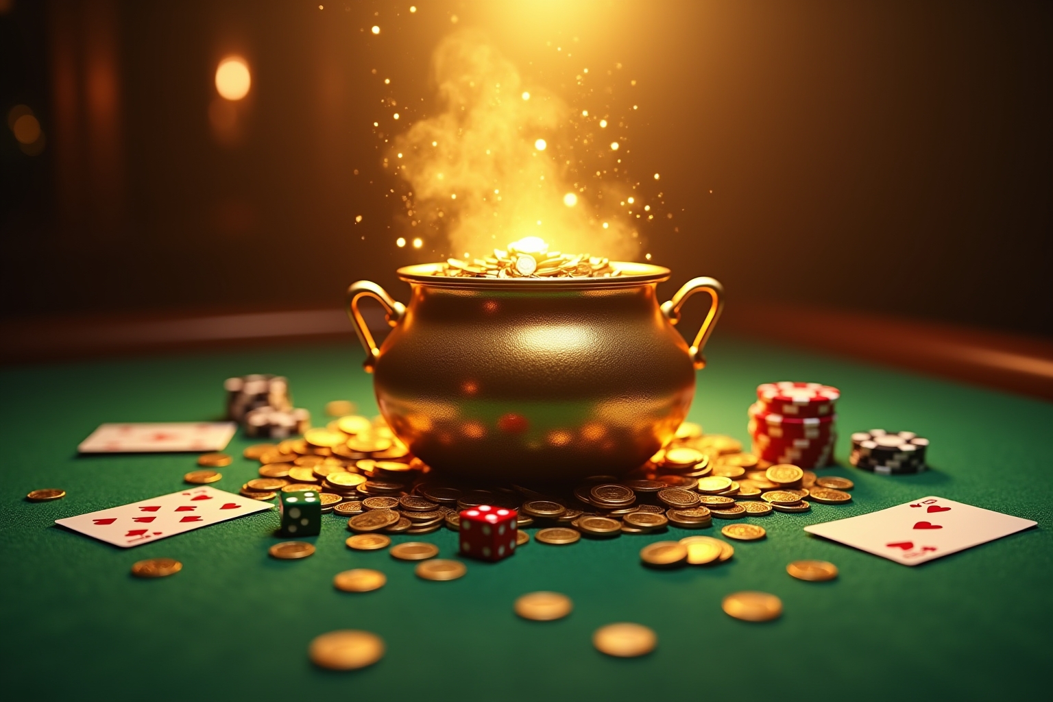 geldtopf beim glücksspiel-Titel
